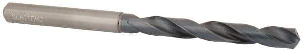 Sumitomo - 8.5mm 135° Solid Carbide Jobber Drill - TiAlCr/TiSi Finish, 127mm OAL - Apex Tool & Supply
