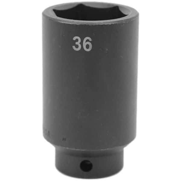 SK - Impact Socket - 1/2"DR 36MM DEEP IMPACT SOCKET - Apex Tool & Supply