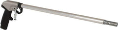 Guardair - 120 Max psi High Power Venturi Nozzle Pistol Grip Blow Gun - 3/8 NPT, 18" Tube Length, Aluminum - Apex Tool & Supply
