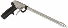 Guardair - 120 Max psi Whisper Jet Pistol Grip Blow Gun - 3/8 NPT, 12" Tube Length, Aluminum - Apex Tool & Supply