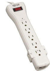 Tripp-Lite - 7 Outlets, 120 VAC15 Amps, 12' Cord, Power Outlet Strip - Floor, Keyhole Mount, 5-15 NEMA Configuration, 10.3" Strip - Apex Tool & Supply