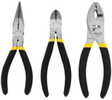 STANLEY® 3 Piece Basic Plier Set - Apex Tool & Supply