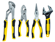 STANLEY® 4 Piece Plier & Adjustable Wrench Set - Apex Tool & Supply
