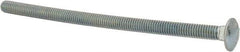 Value Collection - 5/16-18 UNC 6" Length Under Head, Standard Square Neck, Carriage Bolt - Grade 5 Steel, Zinc-Plated Finish - Apex Tool & Supply