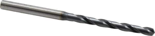 OSG - #7 130° Powdered Metal Jobber Drill - V Finish, Right Hand Cut, Spiral Flute, Straight Shank, 96mm OAL, Standard Point - Apex Tool & Supply