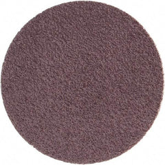 Standard Abrasives - 1-1/2" Disc Diam, 80 Grit, Aluminum Oxide Quick Change Disc - Type P Attaching System, Coated, Red, Medium Grade, 25,000 RPM - Apex Tool & Supply