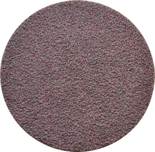 Standard Abrasives - 2 Inch Diameter, 50 Grit Aluminum Oxide Quick Change Disc - Type P Attaching System, Red, Coarse Grade, 25,000 Max RPM - Apex Tool & Supply