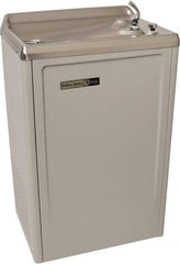 Halsey Taylor - 7.6 GPH Cooling Capacity Deluxe Standard Wall-Mounted Water Cooler & Fountain - Vinyl Cabinet, 20 to 105 psi, 120 VAC Volts, 370 Watts, 4.0 Full Load Amperage - Apex Tool & Supply
