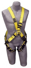 DBI/SALA - 420 Lb Capacity, Size Universal, Full Body Tower Climbers Safety Harness - Polyester Webbing, Front D-Ring, Pass-Thru Leg Strap, Pass-Thru Chest Strap - Apex Tool & Supply