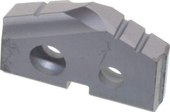 Allied Machine and Engineering - 11/16" Diam x 1/8" Thick, Seat Code 0, 132° Included Angle Spade Drill Insert - TiAlN Coated, Carbide, Grade K20, Series T-A - Apex Tool & Supply