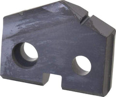 Allied Machine and Engineering - 23/32" Diam x 5/32" Thick, Seat Code 1, 132° Included Angle Spade Drill Insert - TiAlN Coated, Carbide, Grade P40, Series T-A - Apex Tool & Supply