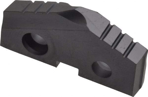 Allied Machine and Engineering - 1-5/32" Diam x 3/16" Thick, Seat Code 2, 132° Included Angle Spade Drill Insert - TiAlN Coated, Carbide, Grade P40, Series T-A - Apex Tool & Supply