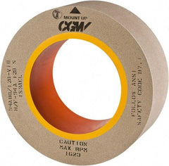 Camel Grinding Wheels - 24" Diam x 12" Hole x 6" Wide Centerless & Cylindrical Grinding Wheel - 80 Grit, Aluminum Oxide, Type 1, Vitrified Bond, No Recess - Apex Tool & Supply