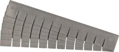 Quantum Storage - 17.4" Wide x 2-1/2" High, Gray Bin Divider - Use with DG93030 - Apex Tool & Supply