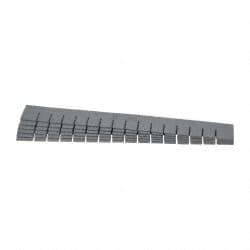 Quantum Storage - 22.4" Wide x 3" High, Gray Bin Divider - Use with DG93030 - Apex Tool & Supply