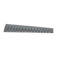 Quantum Storage - 22.4" Wide x 3" High, Gray Bin Divider - Use with DG93030 - Apex Tool & Supply