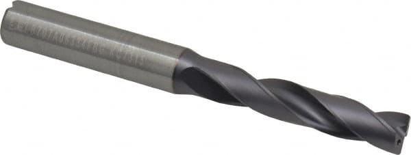 Kennametal - 21/64" 180° Spiral Flute Solid Carbide Screw Machine Drill Bit - Apex Tool & Supply