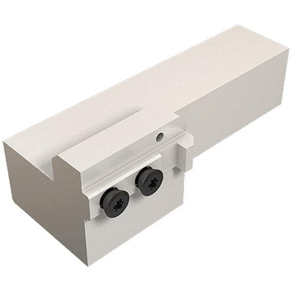 Iscar - External Thread, Right Hand Indexable Grooving Cutoff Toolholder - 25mm Shank Height x 25mm Shank Width, HA Toolholder Style, Series Heliface - Apex Tool & Supply