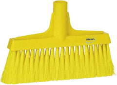 Vikan - 6-3/4" OAL Polyester Bristle Lobby Broom - 3" Bristle Length, 9-1/2" Wide - Apex Tool & Supply