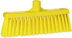 Vikan - 5-5/8" OAL Polyester Bristle Lobby Broom - 3" Bristle Length, 11" Wide - Apex Tool & Supply