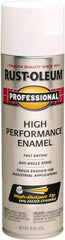 Rust-Oleum - White, Semi Gloss, Rust Proof Enamel Spray Paint - 14 Sq Ft per Can, 15 oz Container, Use on Multipurpose - Apex Tool & Supply