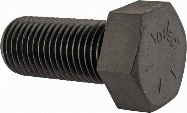 Value Collection - 2 - 4-1/2 UNC, 4-1/2" Length Under Head Hex Head Cap Screw - Partially Threaded, Grade 8 Alloy Steel, Uncoated, 3" Hex - Apex Tool & Supply