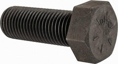 Value Collection - 2 - 4-1/2 UNC, 5-1/2" Length Under Head Hex Head Cap Screw - Partially Threaded, Grade 8 Alloy Steel, Uncoated, 3" Hex - Apex Tool & Supply