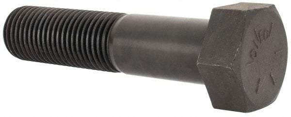 Value Collection - 2 - 4-1/2 UNC, 9" Length Under Head Hex Head Cap Screw - Partially Threaded, Grade 8 Alloy Steel, Uncoated, 3" Hex - Apex Tool & Supply