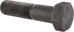 Value Collection - 1-3/4 - 5 UNC, 7-1/2" Length Under Head Hex Head Cap Screw - Partially Threaded, Grade 5 Steel, Uncoated, 2-5/8" Hex - Apex Tool & Supply
