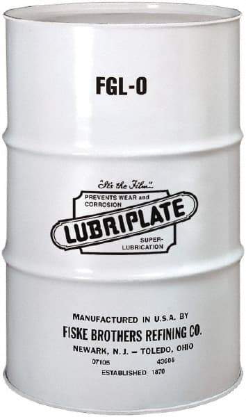 Lubriplate - 400 Lb Drum Aluminum General Purpose Grease - White, Food Grade, 335°F Max Temp, NLGIG 0, - Apex Tool & Supply