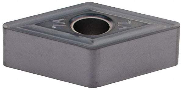 Iscar - DNMG332 VL Grade IC908 Carbide Turning Insert - TiAlN Finish, 55° Diamond, 3/8" Inscr Circle, 3/16" Thick, 1/32" Corner Radius - Apex Tool & Supply
