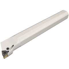 Iscar - 20mm Min Bore Diam, 150mm OAL, 16mm Shank Diam, A-PWLN Indexable Boring Bar - 27mm Max Bore Depth, WNM.. 06T3.. Insert, Clamp Holding Method - Apex Tool & Supply