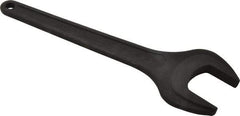 Facom - 75mm Standard Service Open End Wrench - 19-11/16" OAL, Single End, Black Finish, 15° Head Angle - Apex Tool & Supply