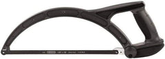 Stanley - 12" Hacksaw - 4" Throat Depth, High Impact Polypropylene Handle, Closed Grip Handle - Apex Tool & Supply