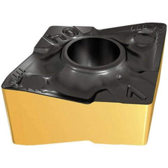 Iscar - CNMX454 HTW Grade IC8350 Carbide Turning Insert - TiCN/Al2O3/TiN Finish, 80° Diamond, 1/2" Inscr Circle, 17/64 Thick, 1/16" Corner Radius - Apex Tool & Supply
