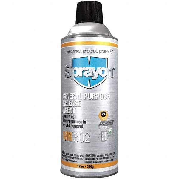 Krylon - 12 Ounce Aerosol Can, General Purpose Mold Release - Food Grade, Silicone Composition - Apex Tool & Supply