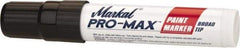 Markal - Black Paint Marker - Broad Tip, Alcohol Base Ink - Apex Tool & Supply
