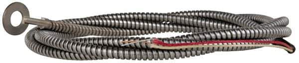 Thermo Electric - 0 to 900°F, J Surface, Thermocouple Probe - 4 Ft. Cable Length, Stripped Ends, 15 Sec Response Time - Apex Tool & Supply