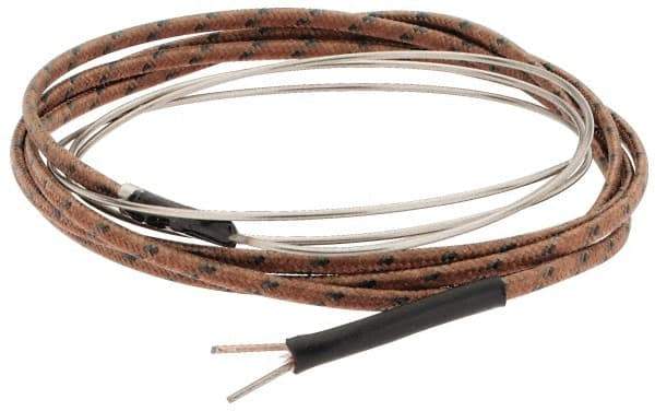 Thermo Electric - 0 to 1600°F, J Flexible, Thermocouple Probe - 3 Ft. Cable Length, Stripped Ends, 25 Inch Probe Sheath Length, 3 Sec Response Time - Apex Tool & Supply