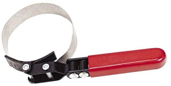 Proto - 3-1/2 to 3-7/8" Diam, Adjustable Oil Filter Wrench - For Use with Filters from 3-1/2 to 3-7/8" - Apex Tool & Supply