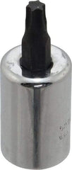 Proto - 3/8" Drive, T27 Torx Bit Socket - 1-23/32" OAL - Apex Tool & Supply