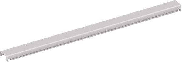 Interlake Mecalux - 2" Wide, 1-5/8" High, Open Shelving Roll In Crossbar - 42" Long, Use with Interlake Pallet Rack - Apex Tool & Supply