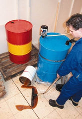 Abanaki - Air Powered Wet Drum Vacuum Head - Use with Standard 55 Gal Open Top Drums - Apex Tool & Supply