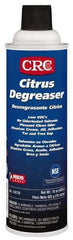 CRC - 20 oz Aerosol Cleaner/Degreaser - Aerosol, Citrus & Petroleum Distillate, Citrus - Apex Tool & Supply