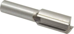 Amana Tool - 3/4" Diam, 1/2" Shank Diam, 1-1/4" Length of Cut, 2 Flute Straight Router Bit - 2-7/8" Overall Length, Carbide Tipped - Apex Tool & Supply