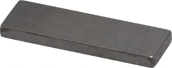 Mitutoyo - 0.1008" Rectangular Steel Gage Block - Accuracy Grade 0, Includes Certificate of Inspection - Apex Tool & Supply