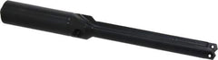 Allied Machine and Engineering - Series 1, 45/64 to 15/16" Diam, 1" Diam Straight Shank, Straight Flute Spade Drill - 4-5/8" Max Depth, 6-1/64" Body Length, 8-7/8" OAL, Intermediate Length, Through Coolant - Apex Tool & Supply