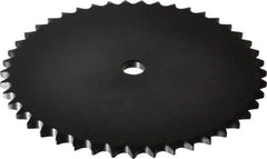 Browning - 45 Teeth, 1/2" Chain Pitch, Chain Size 40, "A" Plate Roller Chain Sprocket - 5/8" Bore Diam, 7.168" Pitch Diam, 7.45" Outside Diam - Apex Tool & Supply