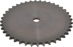 Browning - 40 Teeth, 5/8" Chain Pitch, Chain Size 50, "A" Plate Roller Chain Sprocket - 3/4" Bore Diam, 7.966" Pitch Diam, 8.32" Outside Diam - Apex Tool & Supply