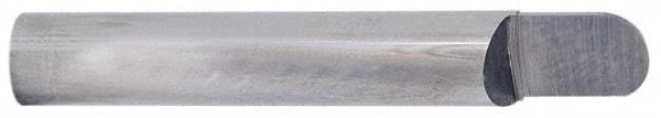 Accupro - 3/16 Inch Diameter, 3 Inch Overall Length, 3/8 Inch Split Length, Solid Carbide, Full Radius Split End Carbide Blank - Double End - Apex Tool & Supply